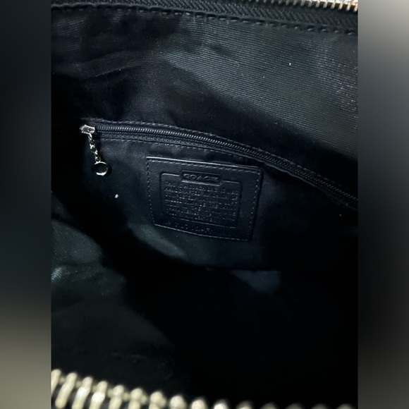 👜 COACH 💥 LIMITED EDITION ~ VINTAGE 💥 Black Pebble Leather Chelsea Shoulder B - Picture 8 of 16